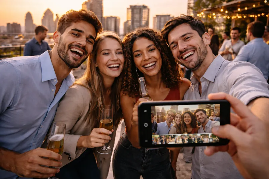 Example of a live gallery in Weyfie